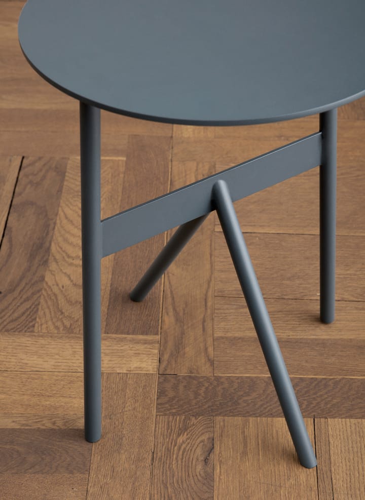 Stock Table bijzettafel Ø37 cm H:46 cm, Steel Blue Normann Copenhagen