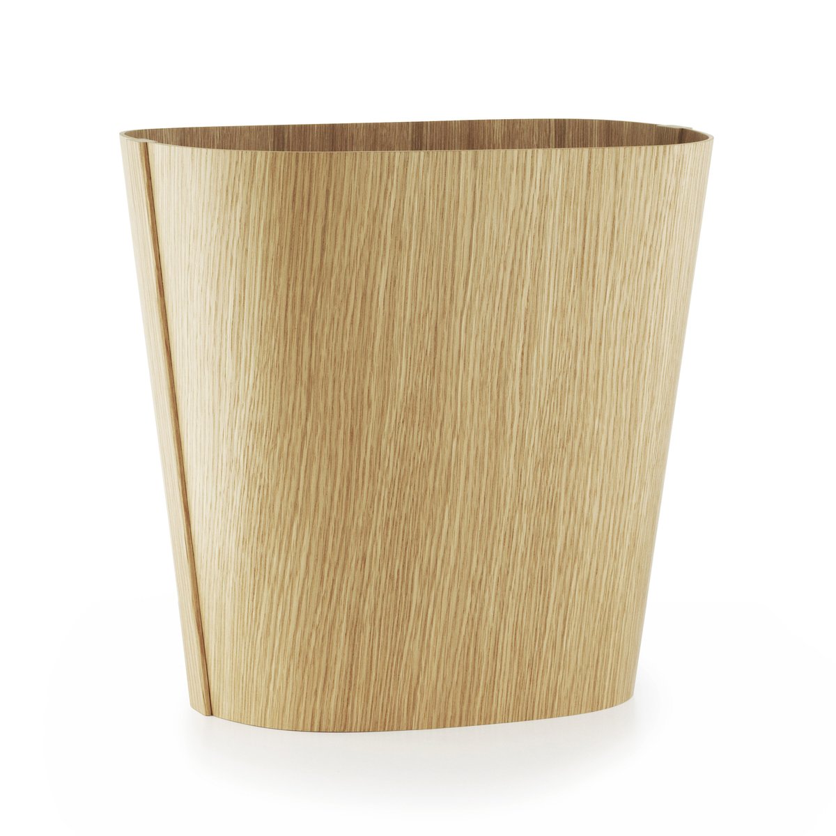 Normann Copenhagen Tales of Wood papierbak eiken | Scandinavisch Interieur | Prullenbakken | Bruin