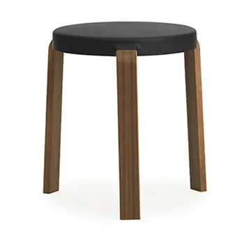 Tap Kruk - black, walnoothouten poten - Normann Copenhagen