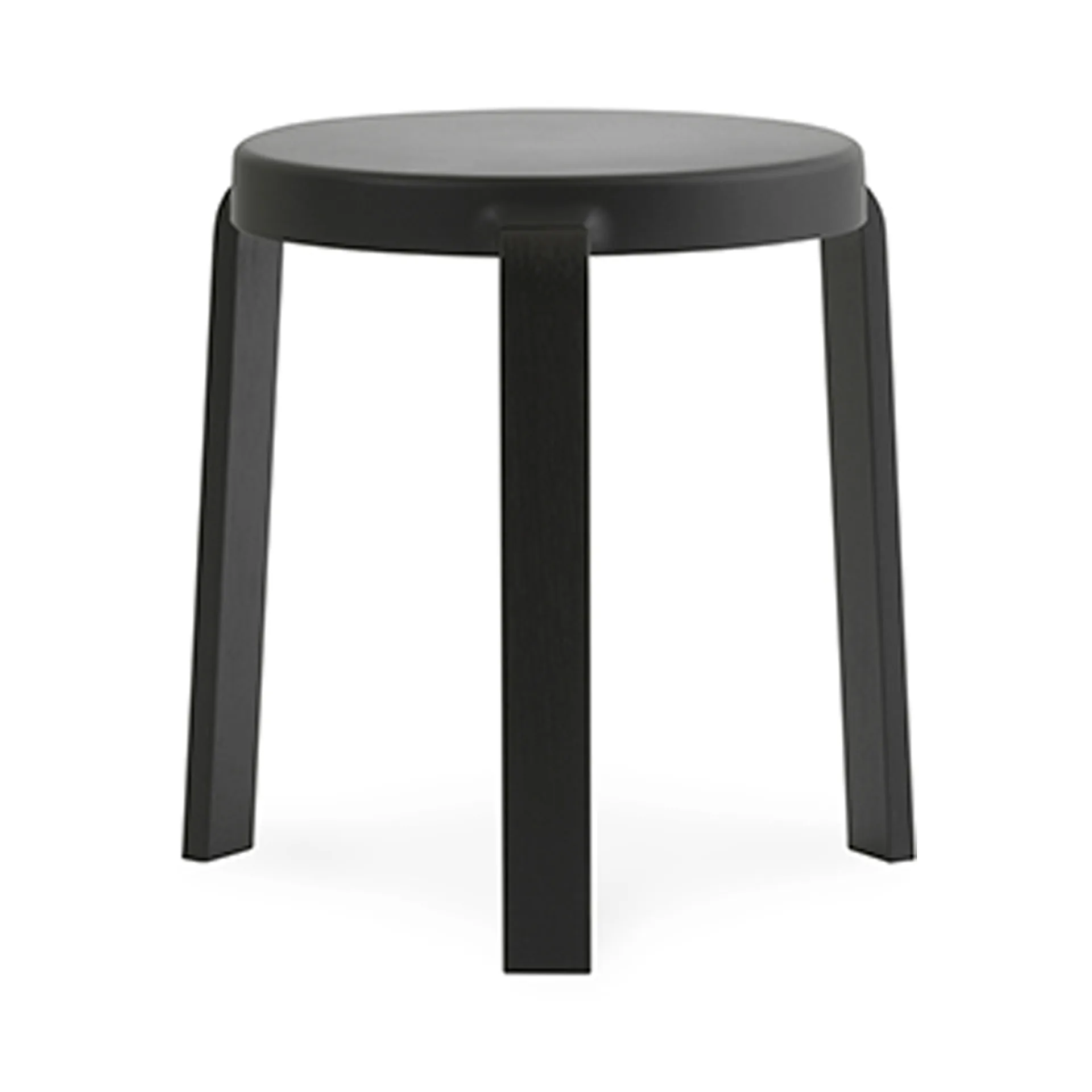Tap Kruk, black, zwarte eikenhouten poten Normann Copenhagen