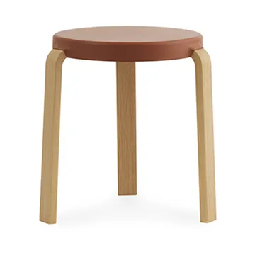 Tap Kruk - caramel, eikenhouten poten - Normann Copenhagen