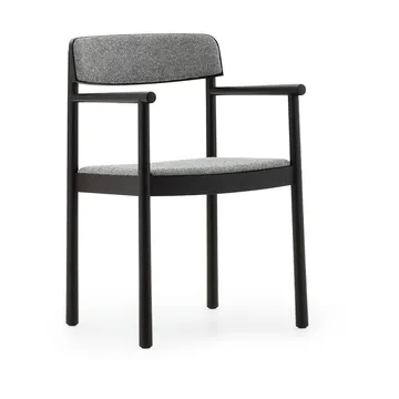 Timb armstoel - Black ash-Hallingdal 166 - Normann Copenhagen
