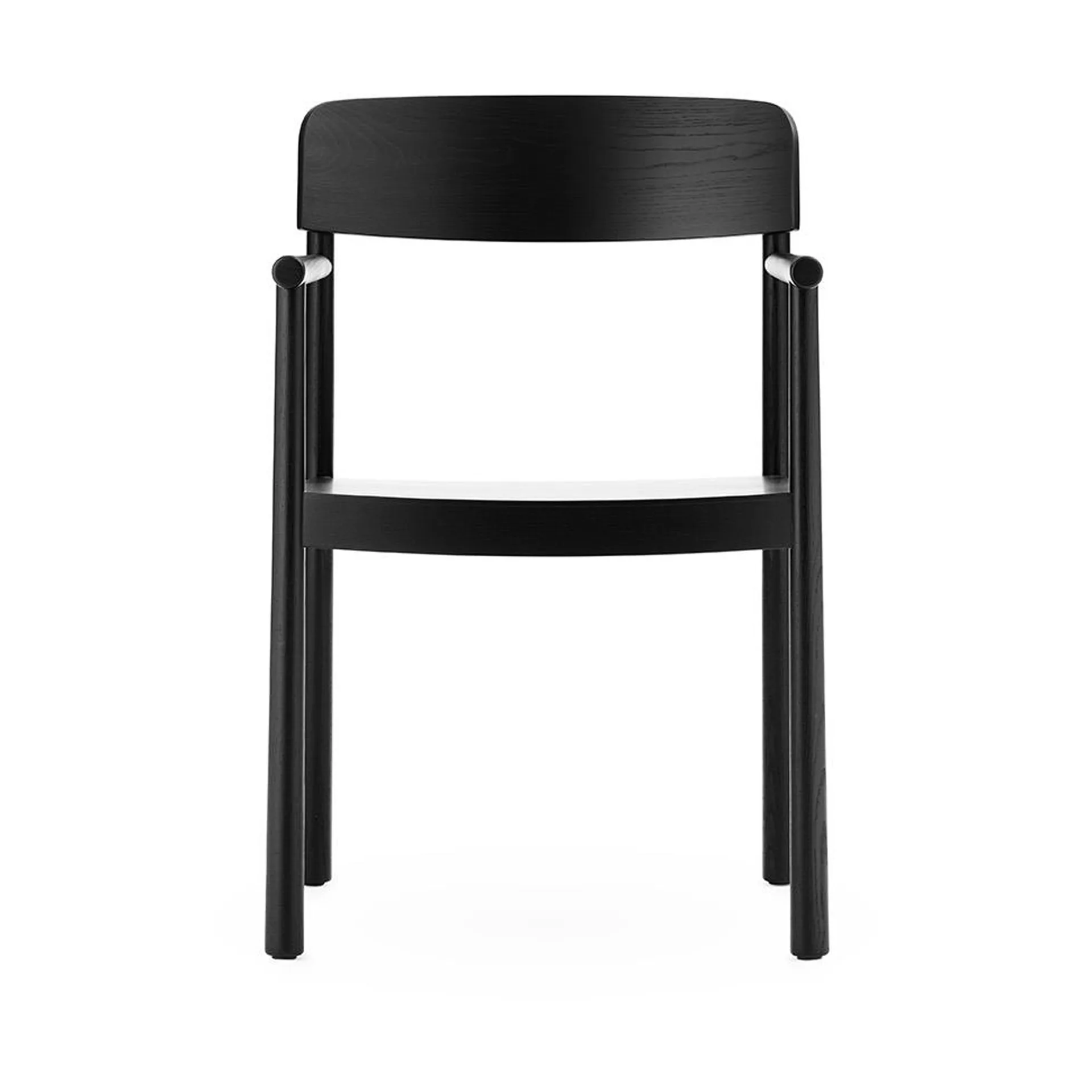 Timb armstoel, Black Normann Copenhagen