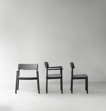 Timb stoel - Black ash-Hallingdal 166 - Normann Copenhagen
