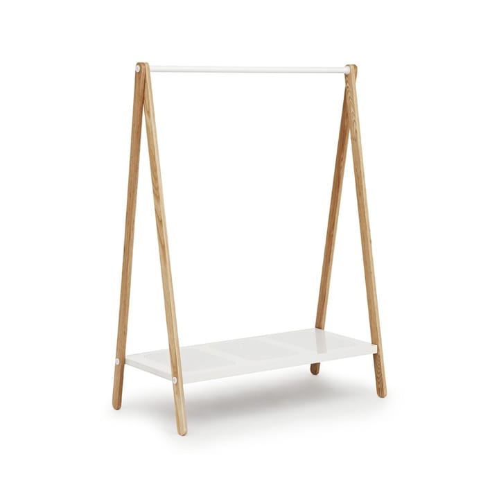 Toj kapstok - white, onderstel van essenhout - Normann Copenhagen