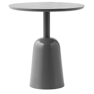 Turn verstelbare tafel Ø55 cm - Grijs - Normann Copenhagen