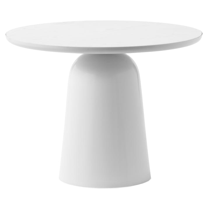 Turn verstelbare tafel Ø55 cm - Warmgrijs - Normann Copenhagen