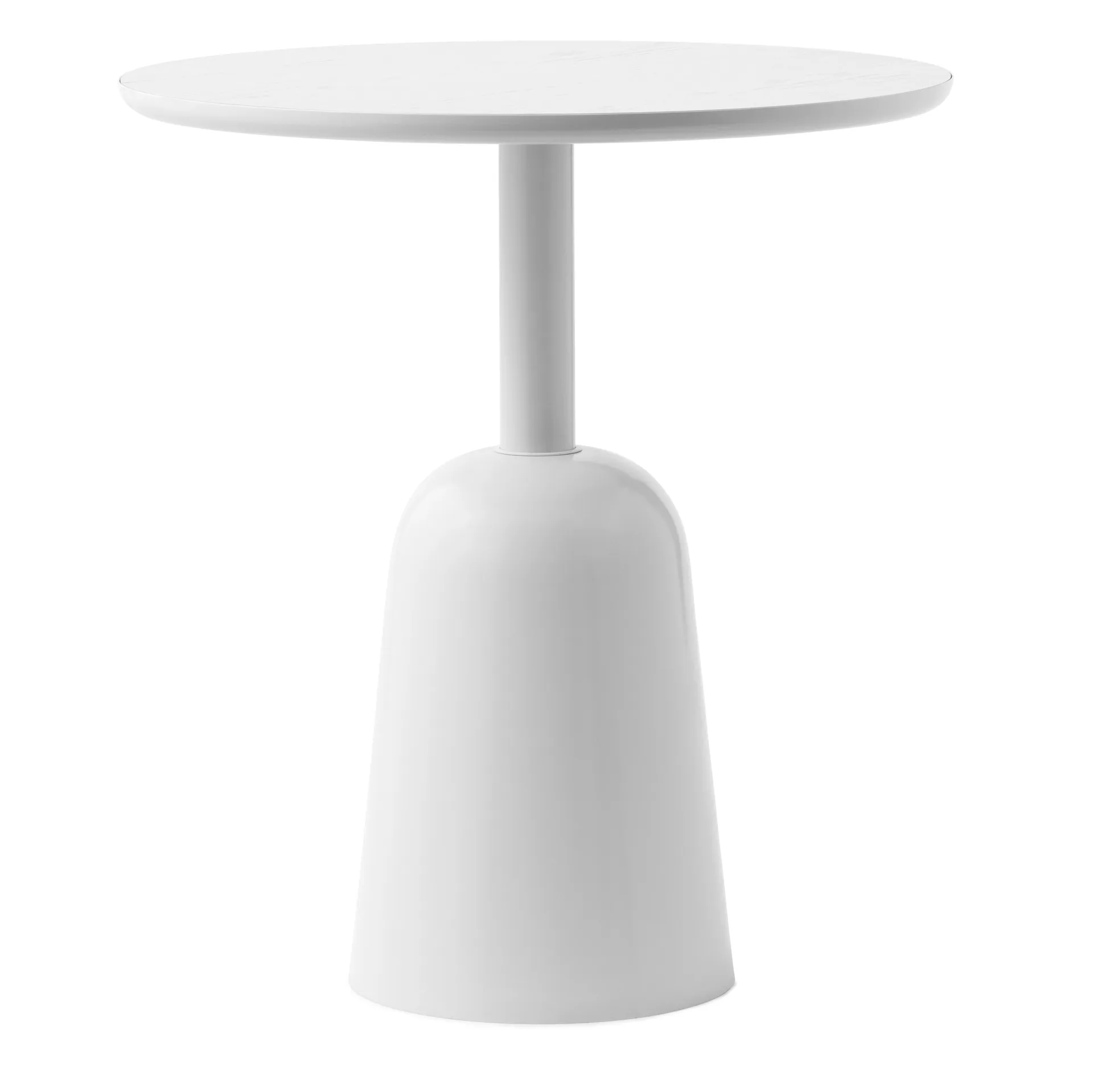Turn verstelbare tafel Ø55 cm, Warmgrijs Normann Copenhagen