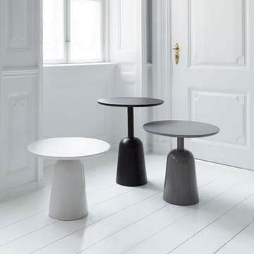 Turn verstelbare tafel Ø55 cm - Warmgrijs - Normann Copenhagen