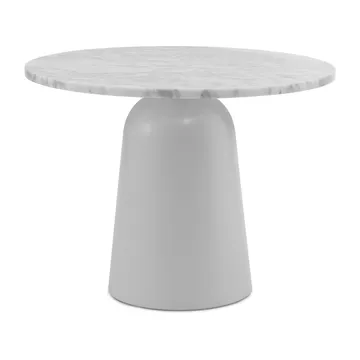 Turn verstelbare tafel Ø55 cm - Wit marmer - Normann Copenhagen