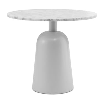 Turn verstelbare tafel Ø55 cm - Wit marmer - Normann Copenhagen
