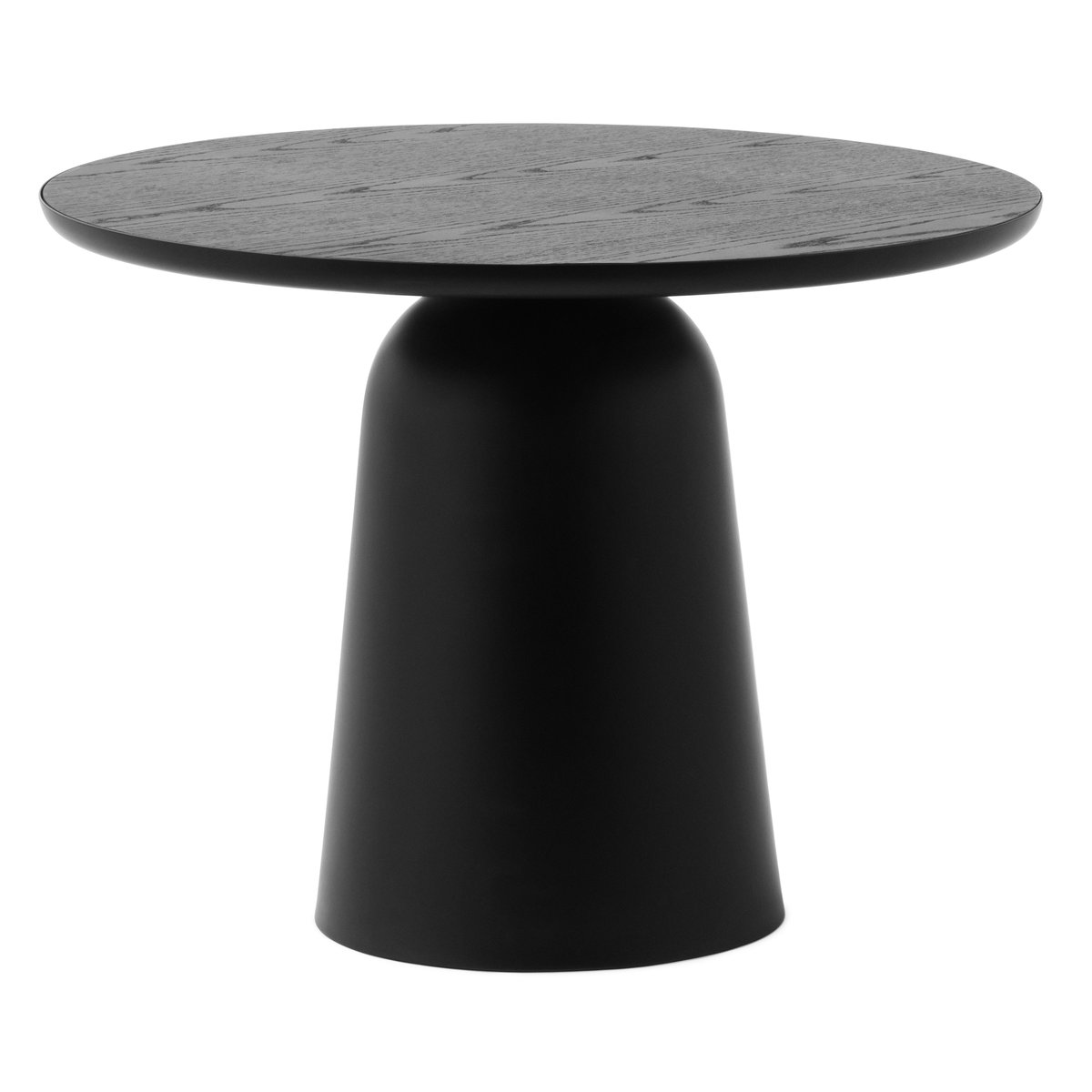 Normann Copenhagen Turn verstelbare tafel Ø55 cm Zwart
