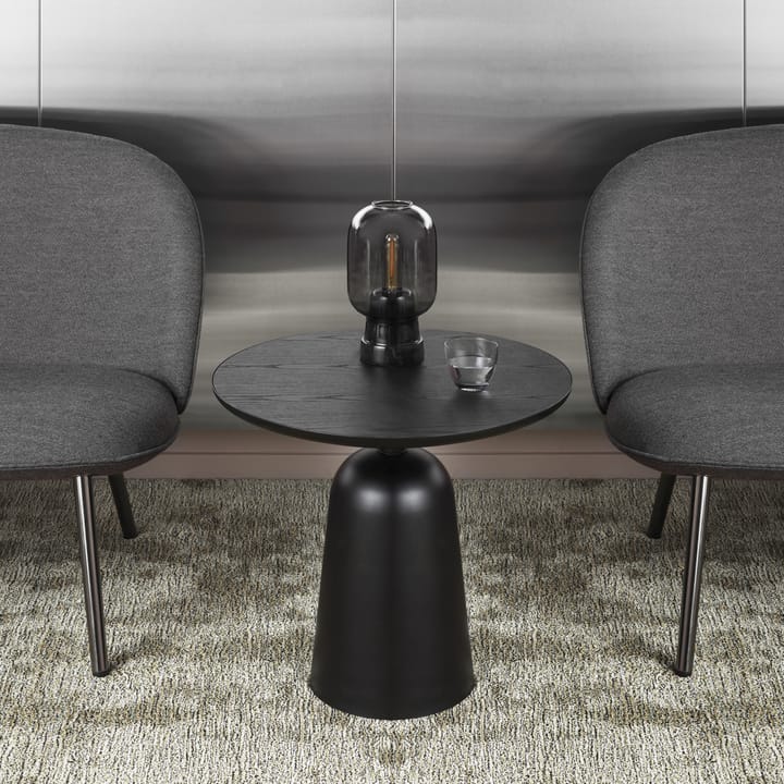 Turn verstelbare tafel Ø55 cm, Zwart Normann Copenhagen