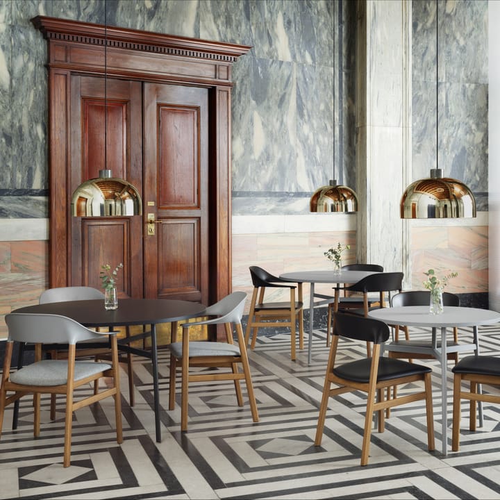 Union eettafel Ø 120 cm, Zwart Normann Copenhagen