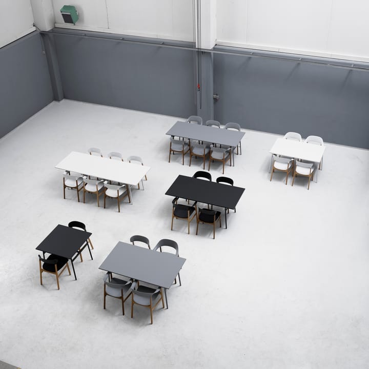 Union eettafel 90x140 cm, Grijs Normann Copenhagen