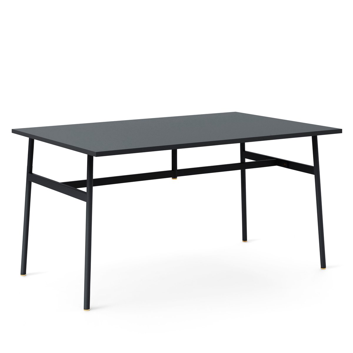 Normann Copenhagen Union eettafel 90x140 cm Zwart | Scandinavisch Interieur | Eettafels | Zwart