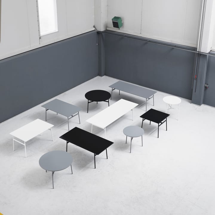 Union eettafel 90x220 cm, Grijs Normann Copenhagen