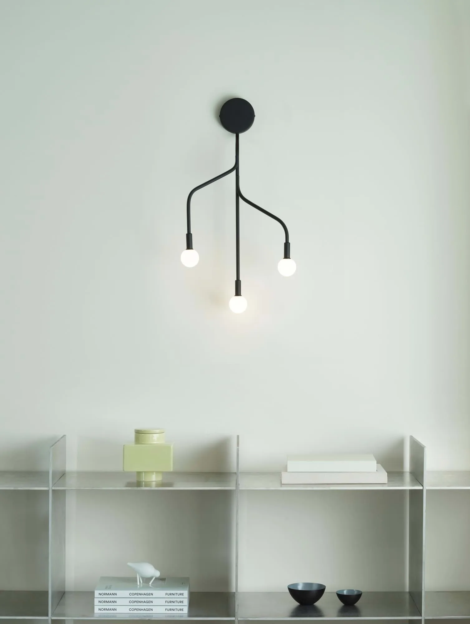 Vekst Wandlamp, Zwart Normann Copenhagen