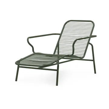 Vig Chaise Lounge ligstoel - Green - Normann Copenhagen