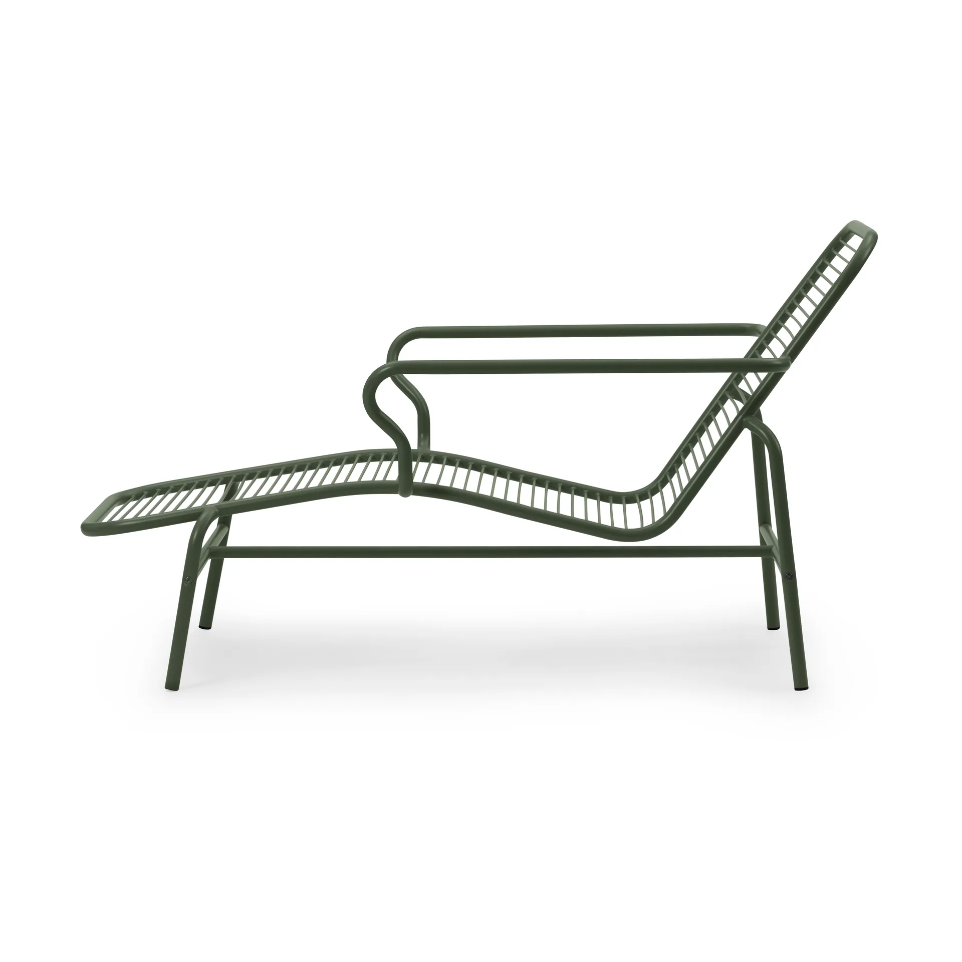 Vig Chaise Lounge ligstoel, Green Normann Copenhagen
