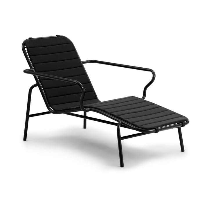 Vig kussen voor ligstoel, Black Normann Copenhagen