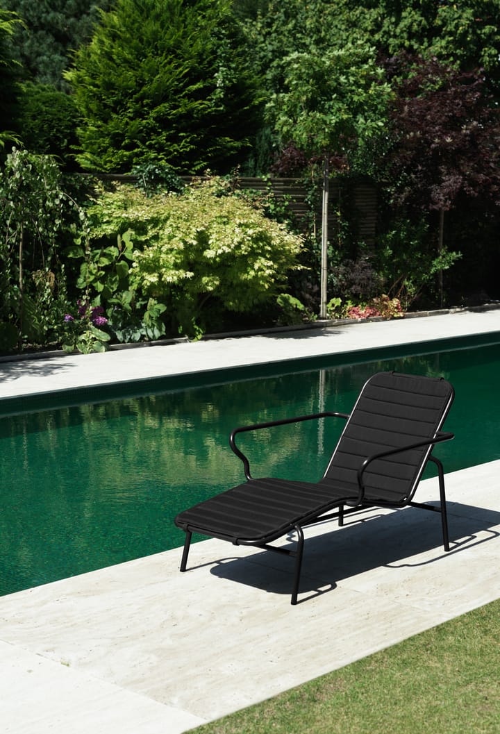 Vig kussen voor ligstoel, Black Normann Copenhagen