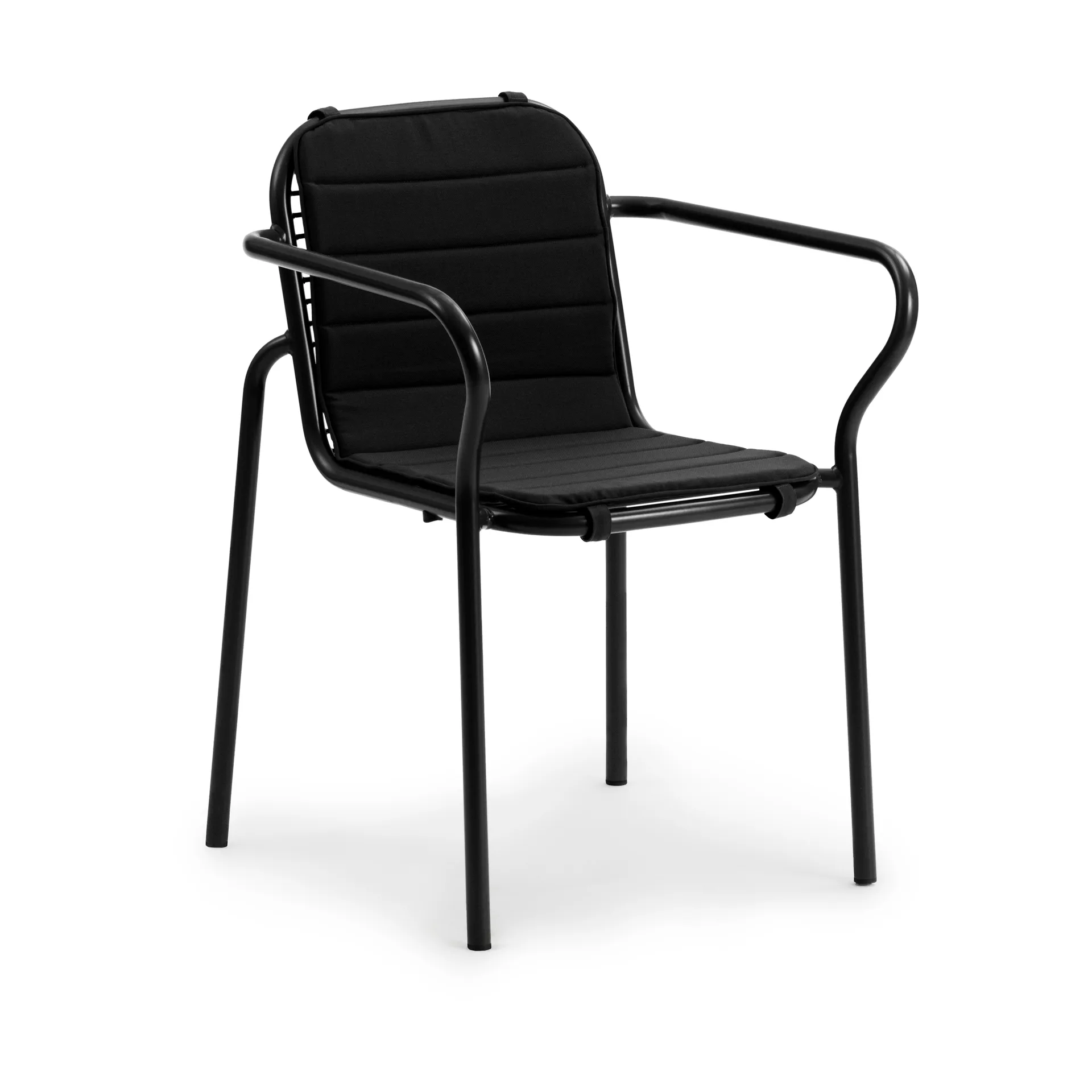 Vig kussen voor stoel, Black Normann Copenhagen
