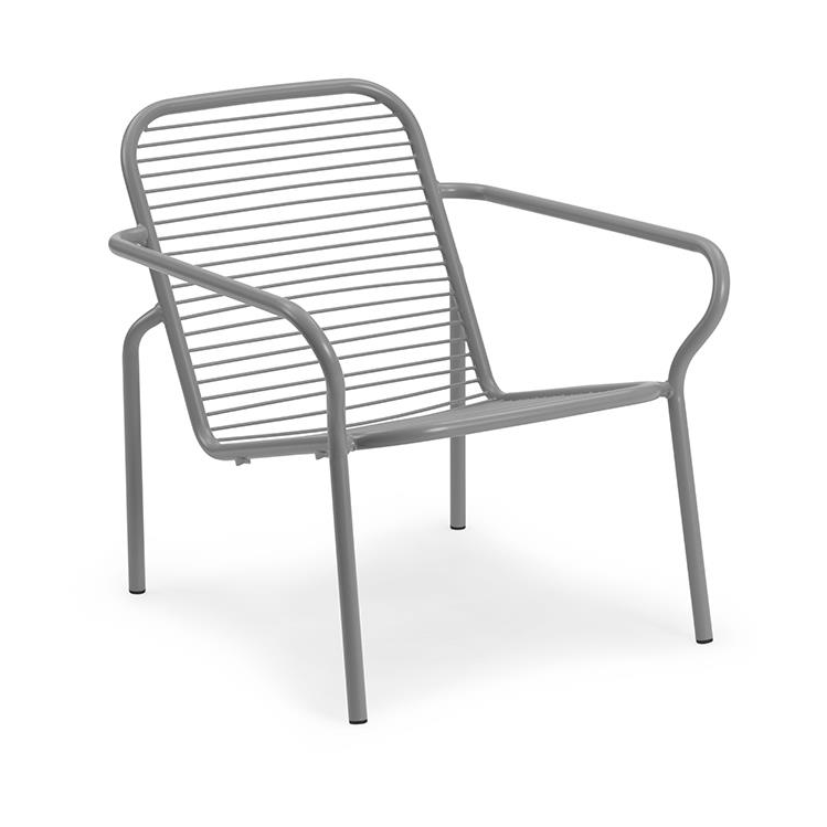 Normann Copenhagen Vig Lounge Chair lounge stoel Grey