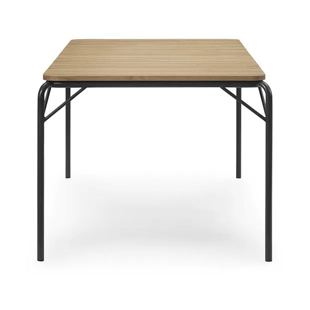 Vig Robinia eettafel 90x200 cm, Black Normann Copenhagen