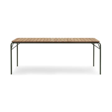 Vig Robinia eettafel 90x200 cm - Green - Normann Copenhagen