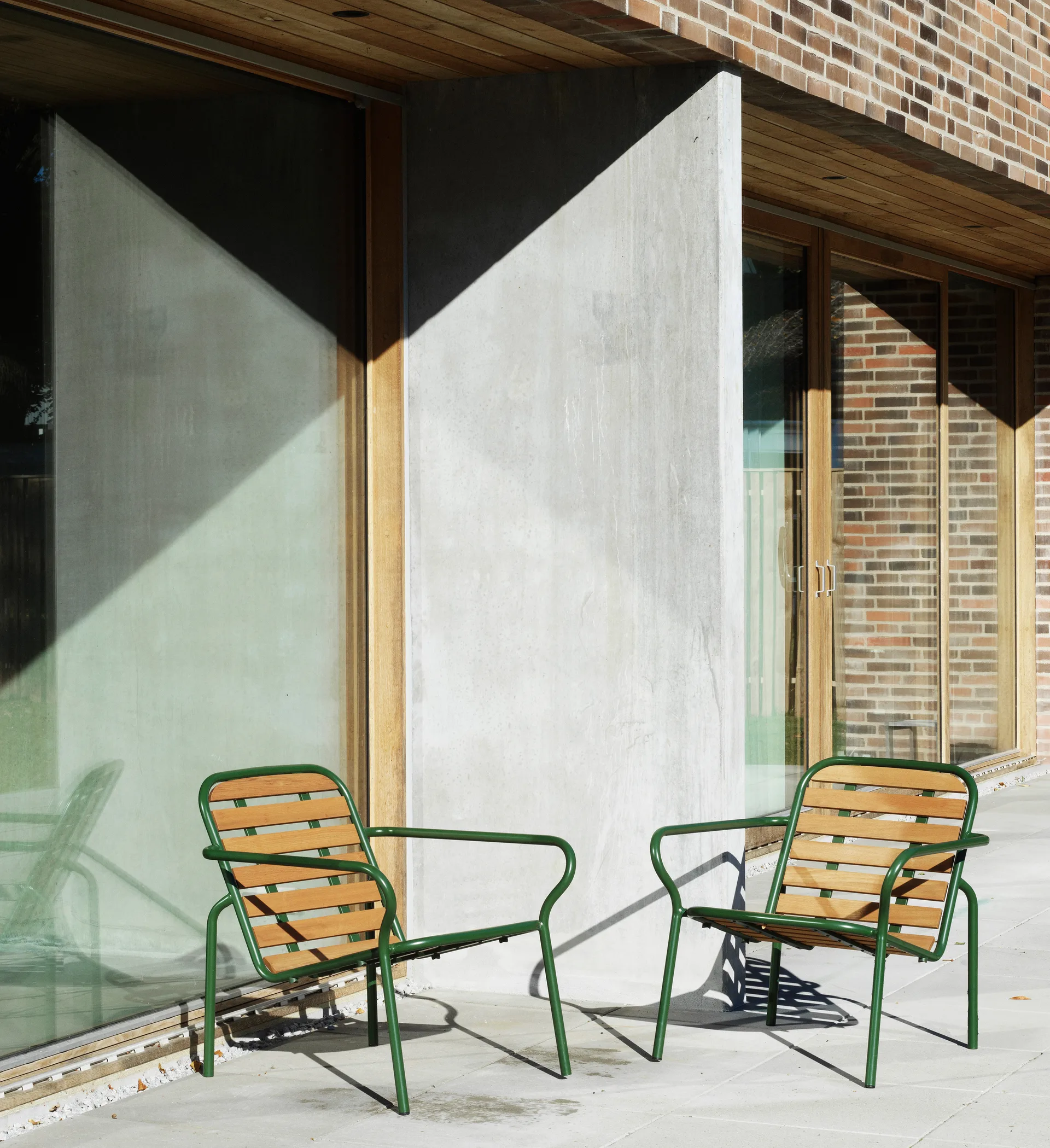 Vig Robinia loungestoel, Green Normann Copenhagen