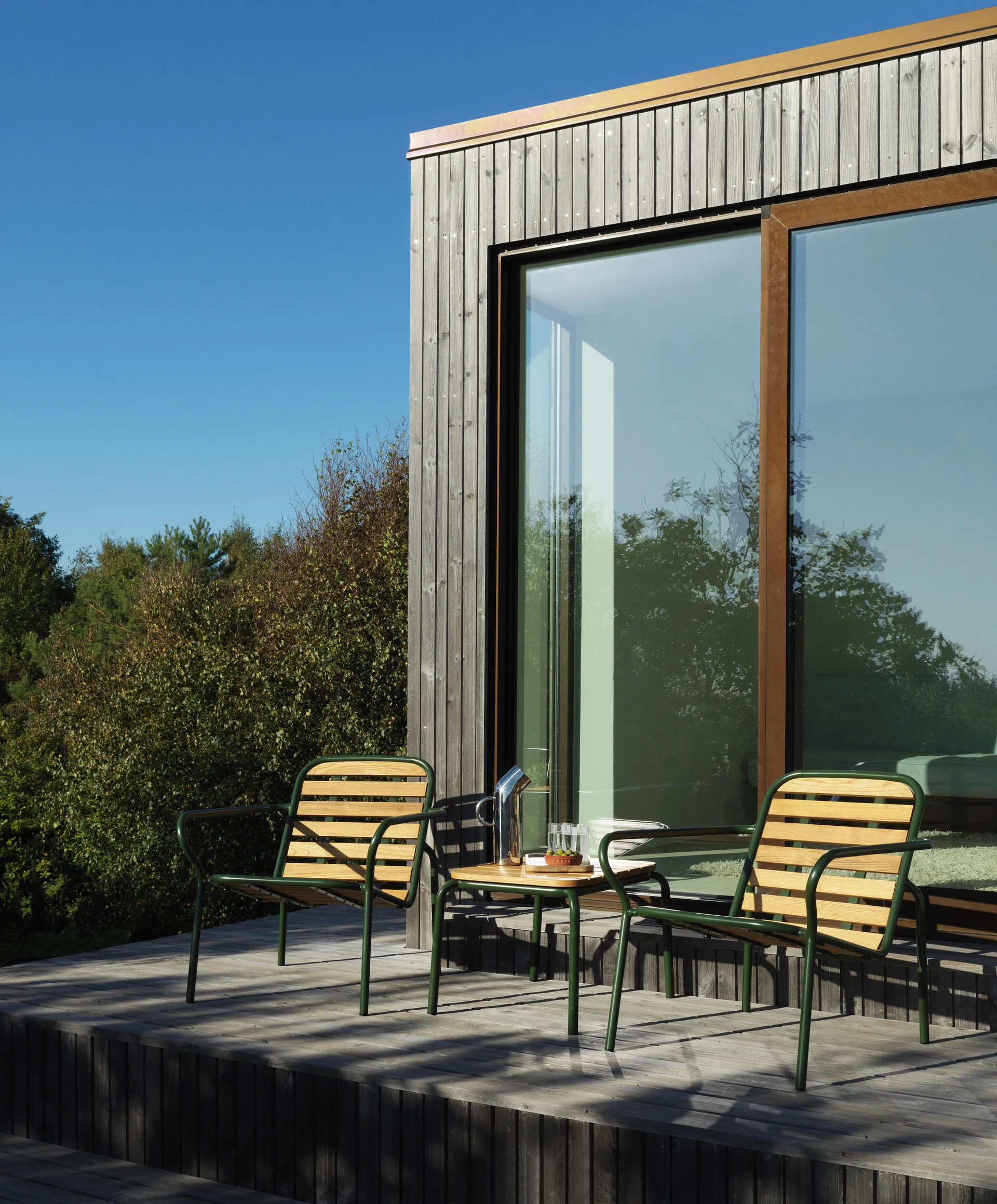 Vig Robinia salontafel 55x45 cm, Green Normann Copenhagen