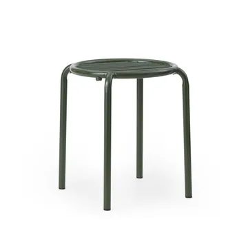 Vig ronde kruk - Groen, Ø41x46 cm - Normann Copenhagen