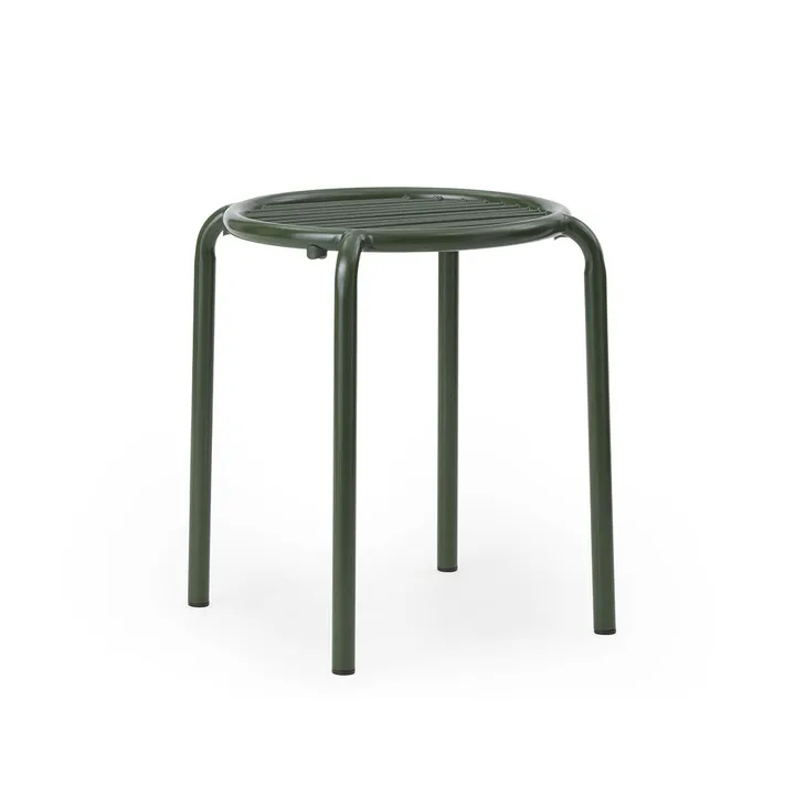 Vig ronde kruk - Groen, Ø41x46 cm - Normann Copenhagen