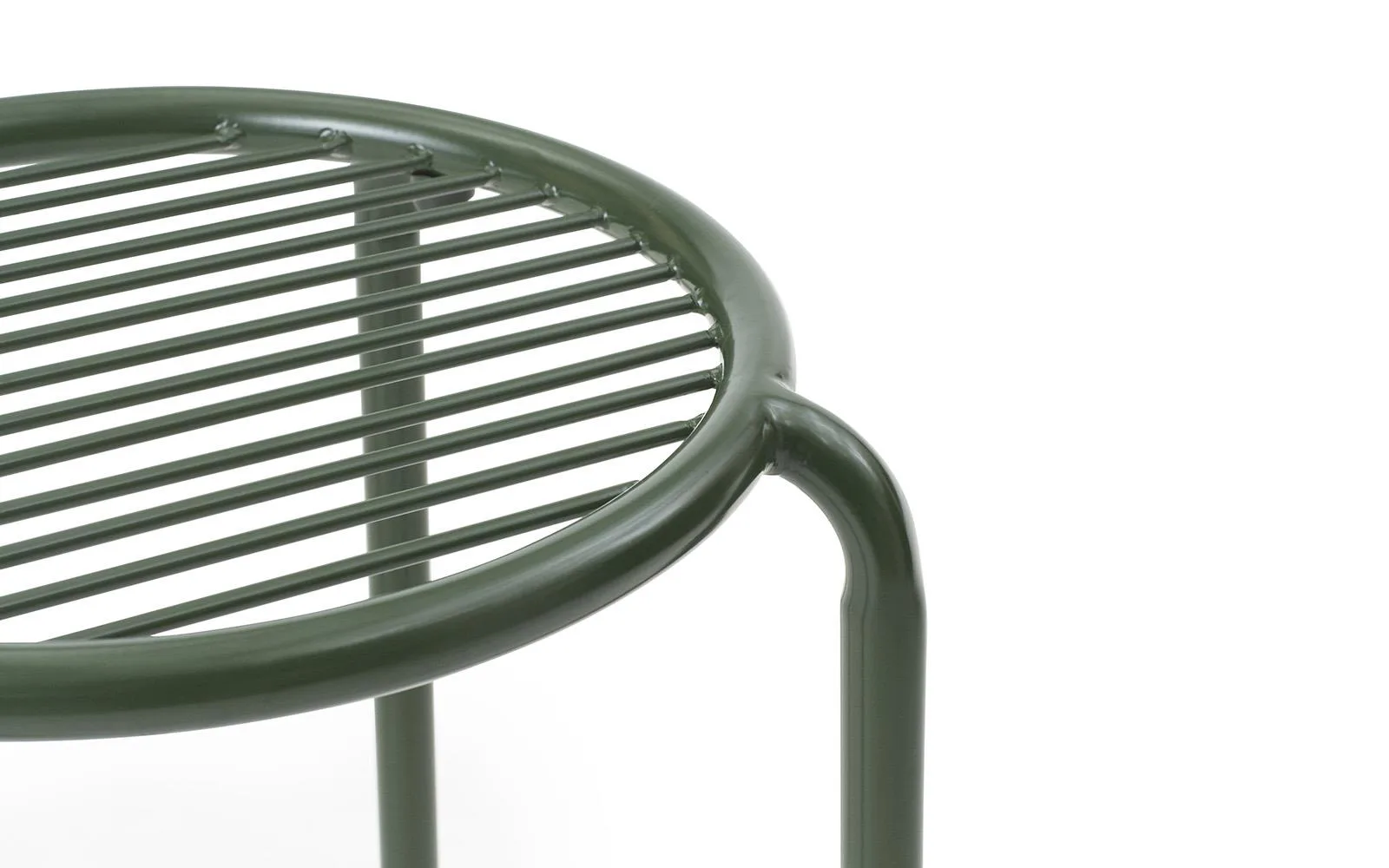 Vig ronde kruk, Groen, Ø41x46 cm Normann Copenhagen
