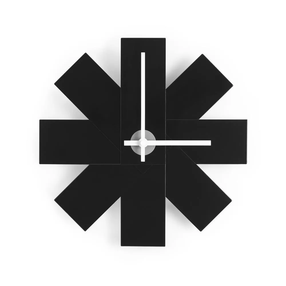 Watch Me wandklok, zwart Normann Copenhagen