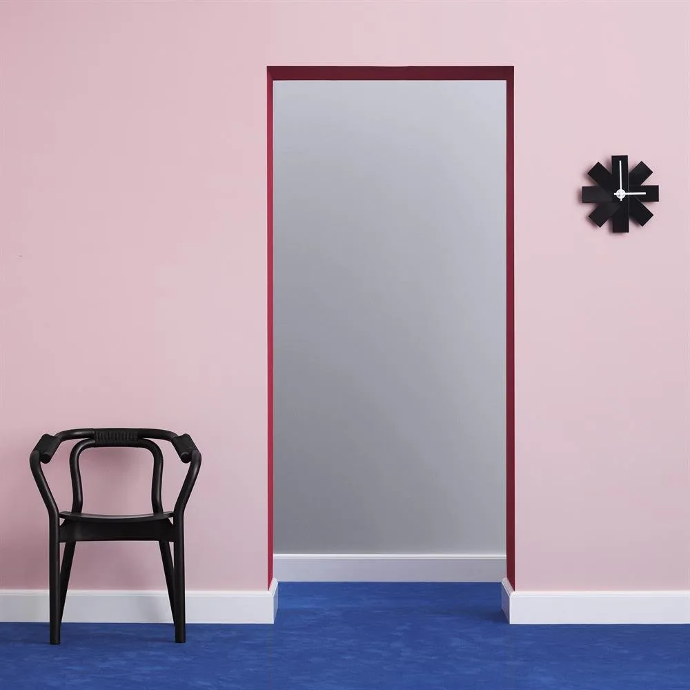 Watch Me wandklok, zwart Normann Copenhagen