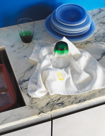 Yummy keukenhanddoek 50x70 cm - Lemon - Normann Copenhagen