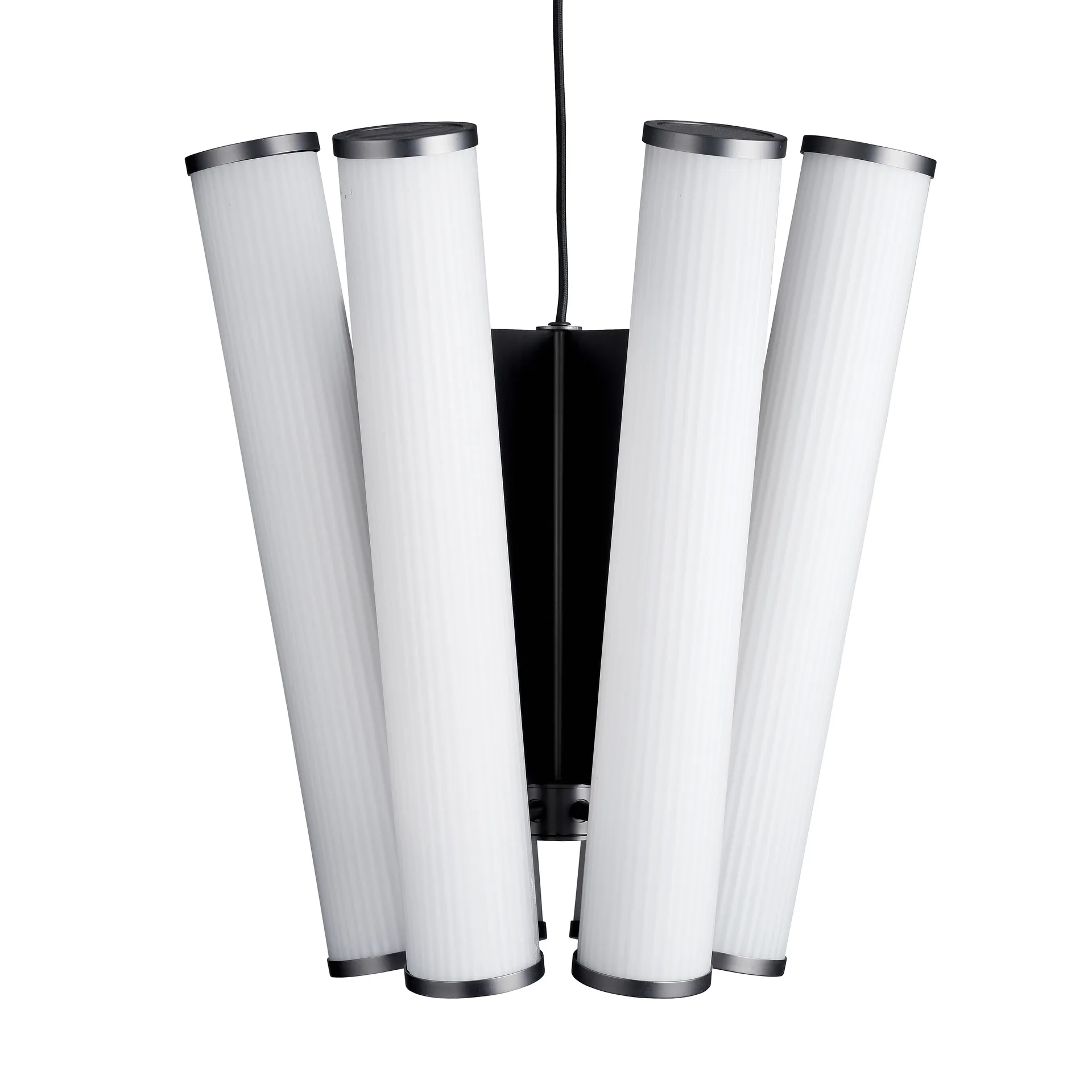 Deco Chandelier plafondlamp, Wit-zwart NORR11