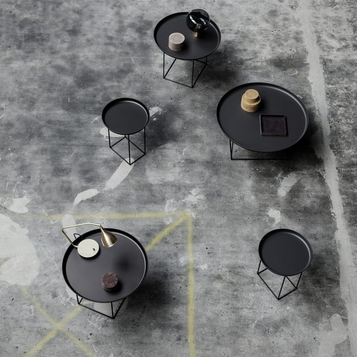 Duke bijzettafel small, Earth black NORR11