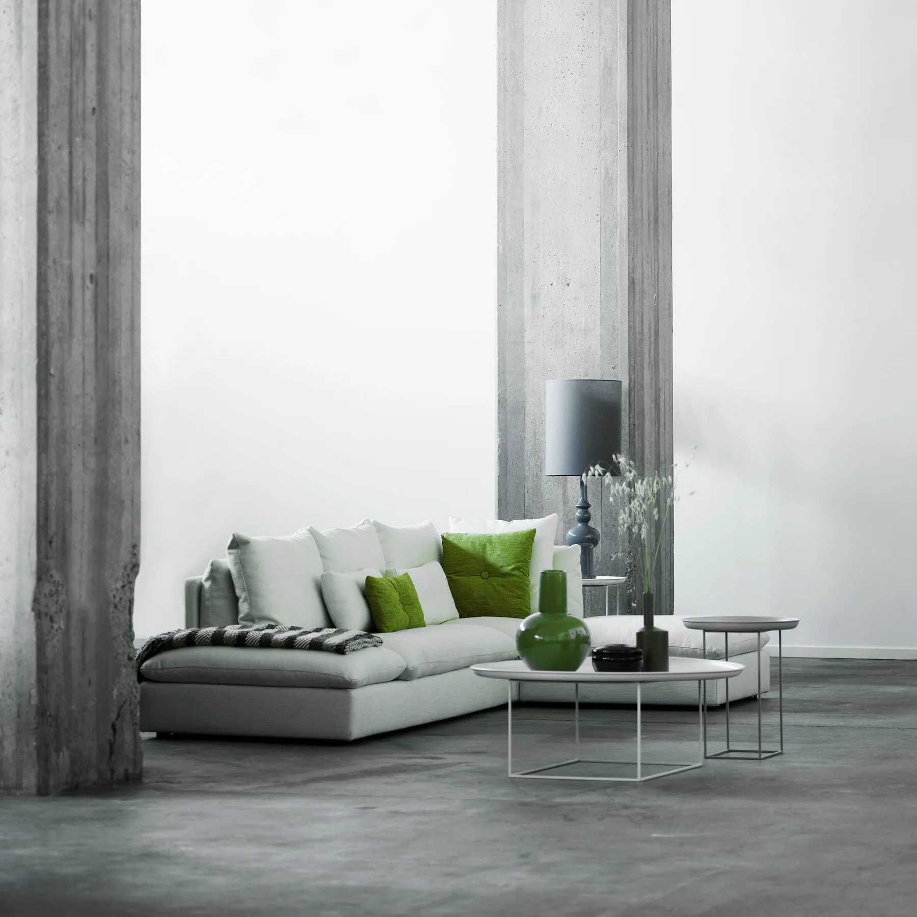 Duke salontafel large, Antique white NORR11