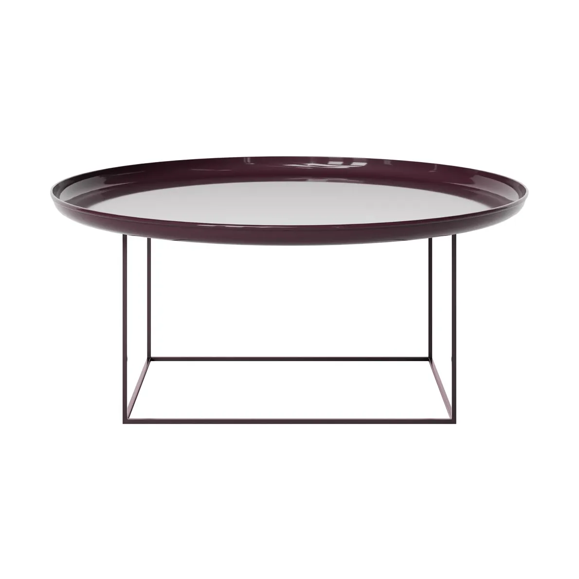 Duke salontafel large, Lacquered maroon NORR11