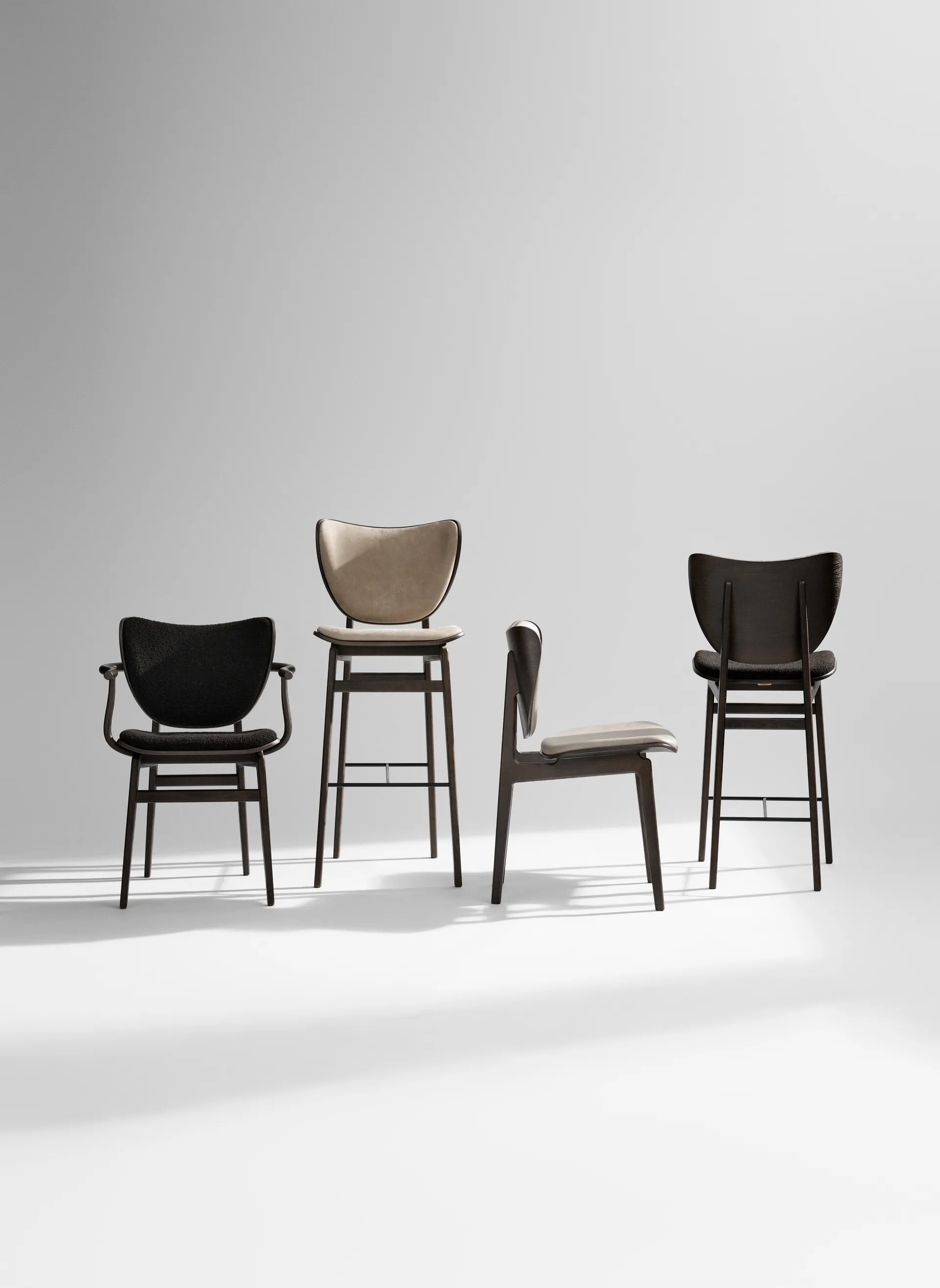 Elephant barkruk, Naturel, 75 cm NORR11