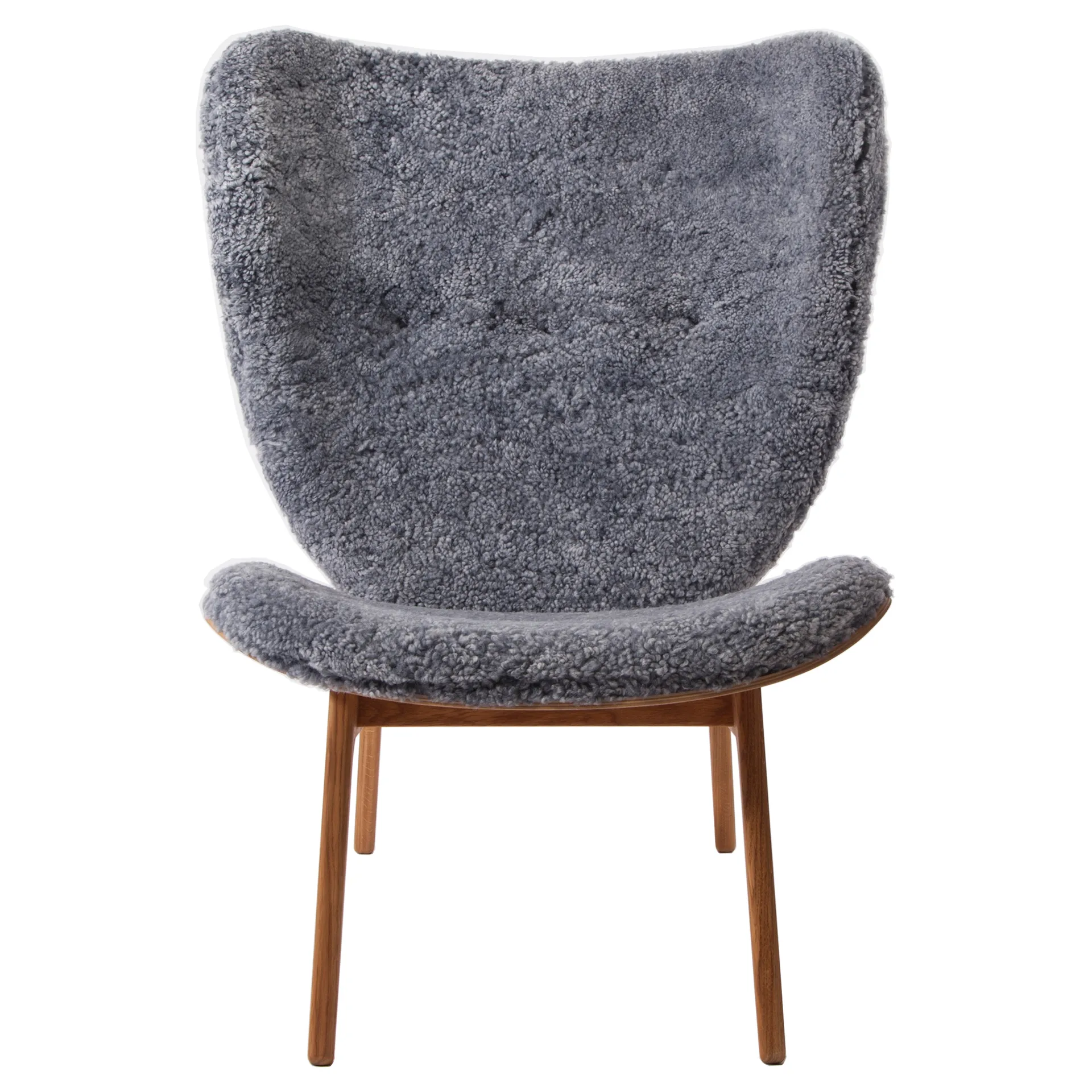 Elephant lounge sheepskin eikenhout, Graphite NORR11