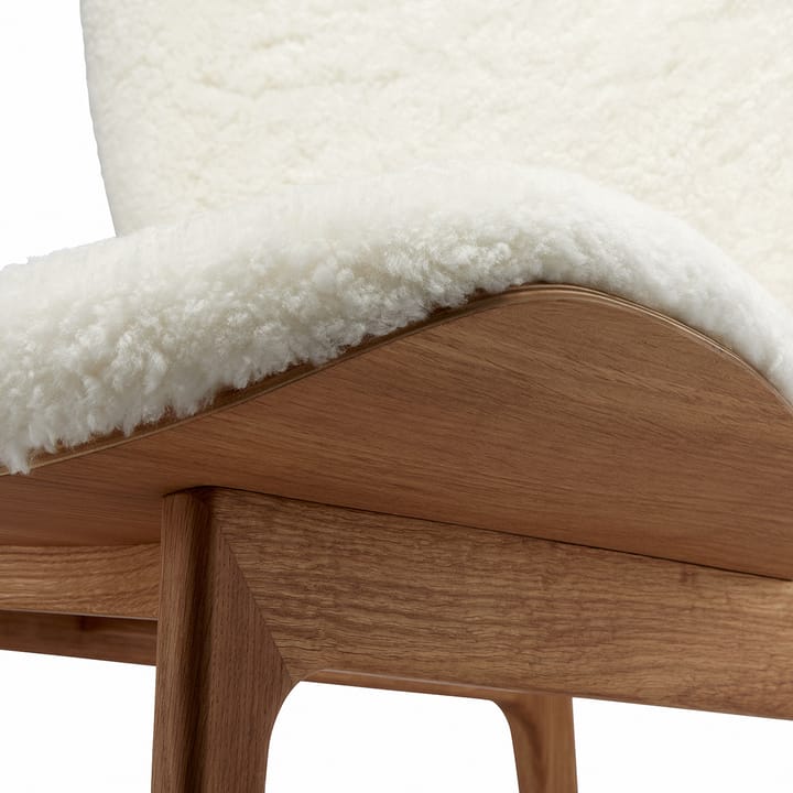 Elephant lounge sheepskin eikenhout, Off white NORR11