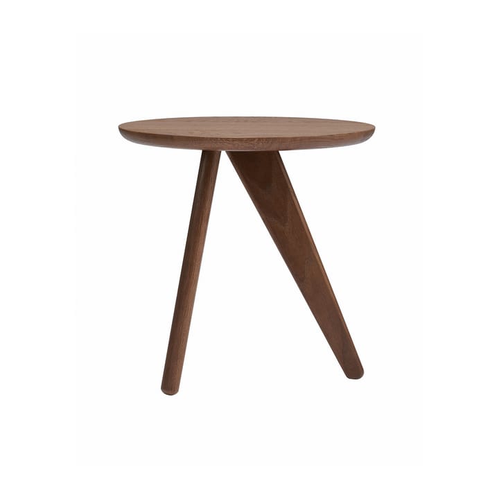 Fin bijzettafel Ø40 cm, Dark smoked oak NORR11
