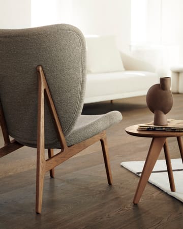 Fin bijzettafel Ø40 cm - Light smoked - NORR11