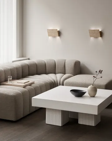 Gear salontafel - Earth, 100x100 cm - NORR11