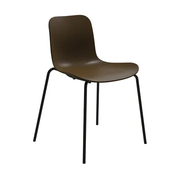 Langue stoel - Espresso-verchroomd onderstel - NORR11