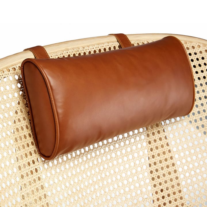 Nomad loungestoel, Natuur-cognac leer NORR11